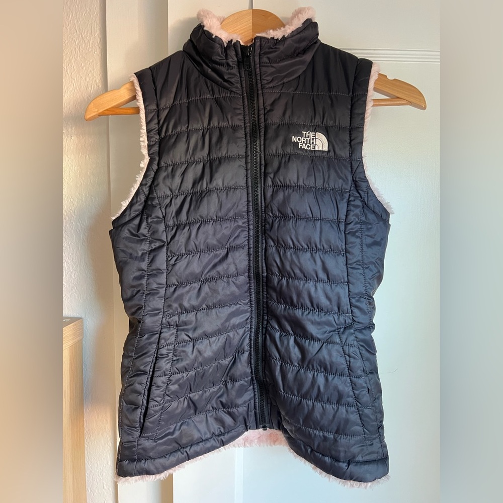 The North Face Kids’ minky lined vest, size 10/12